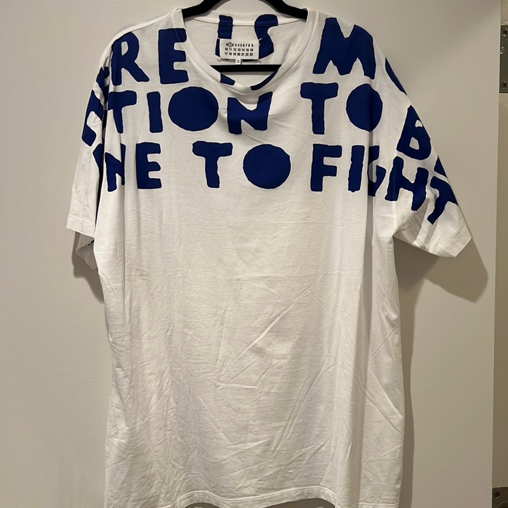 Maison Margiela XL White T-Shirt Vintage